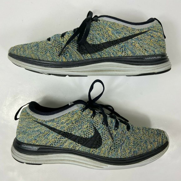 Nike Flyknit Lunar1 Men's Athletic Running Shoes - Picture 2 of 8